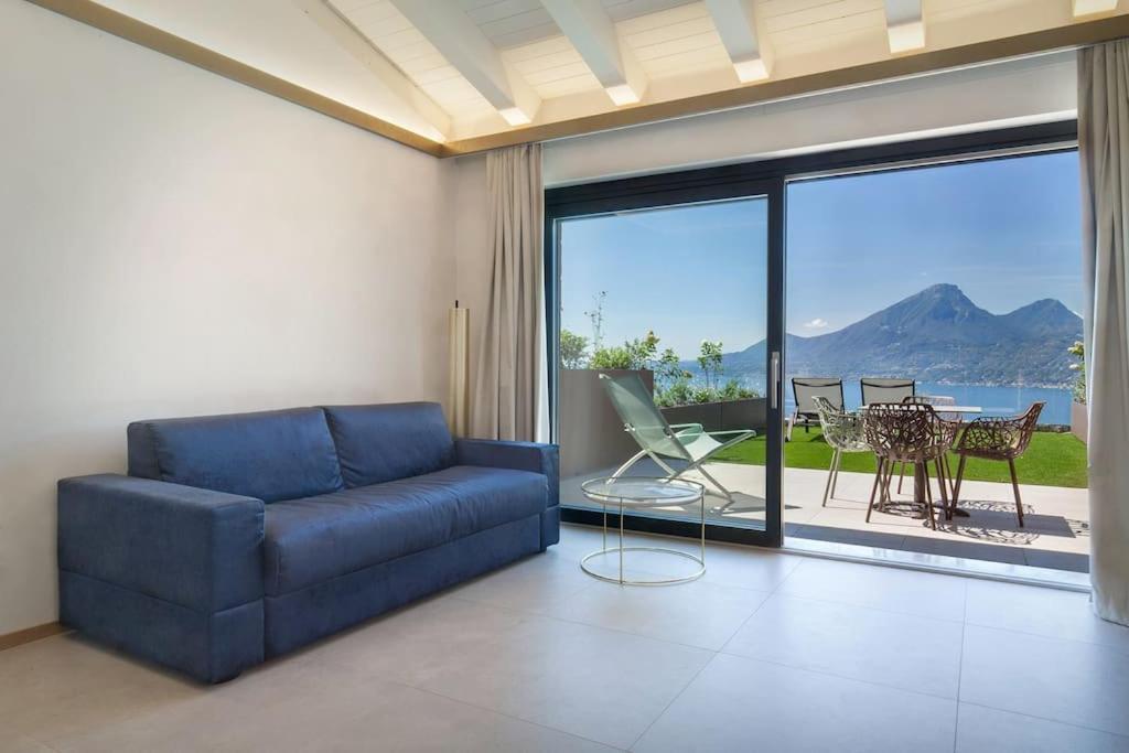 Villa Divina-Apt Armonia-Con Piscina E Vista Lago Castelletto Di Brenzone Εξωτερικό φωτογραφία