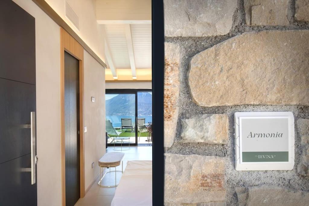 Villa Divina-Apt Armonia-Con Piscina E Vista Lago Castelletto Di Brenzone Εξωτερικό φωτογραφία
